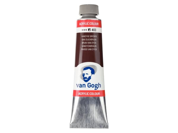 Van Gogh Acrylic Colour Tube Vandyke Brown 403