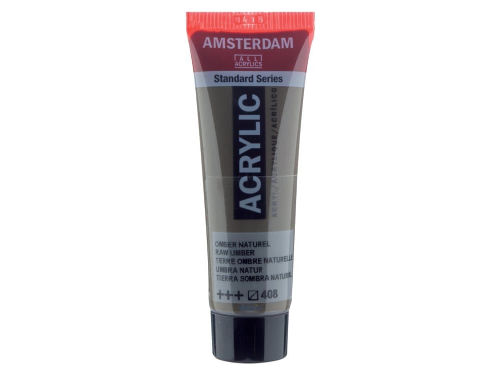 Amsterdam Standard Series Akrylrör 20 ml Raw Umber 408