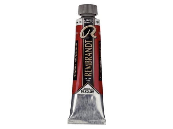 Rembrandt Oil Colour Tube Permanent Madder Brownish 324