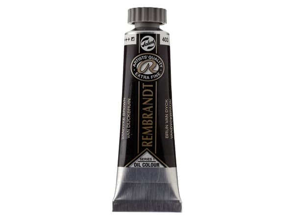 Rembrandt Oil Colour Tube Vandyke Brown 403