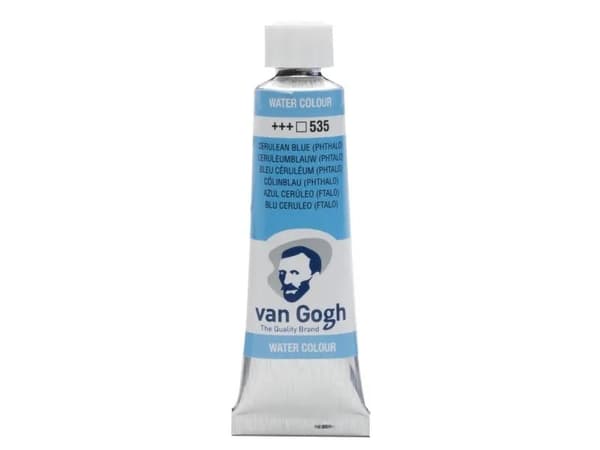Van Gogh Watercolour Tube Cerulean Blue (Phthalo) 535