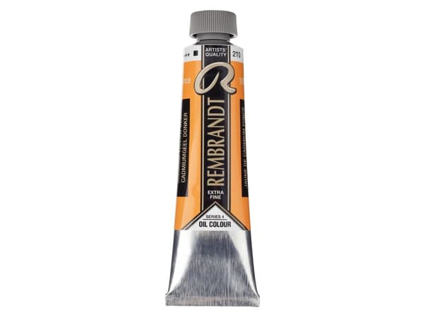 Rembrandt Oil Colour Tube Cadmium Yellow Deep 210