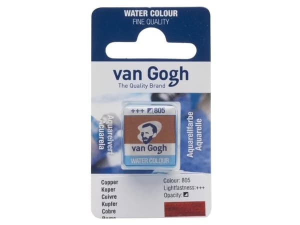 Van Gogh Watercolour Pan Copper 805