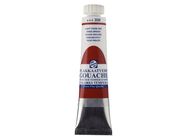 Talens Gouache Extra Fine Quality Tube Light Oxide Red 339