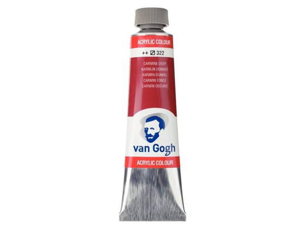 Van Gogh Acrylic Colour Tube Carmine Deep 322