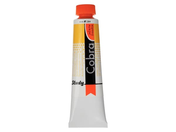 Cobra Study Water Mixable Oil Colour Tube Permanent Yellow Medium 284