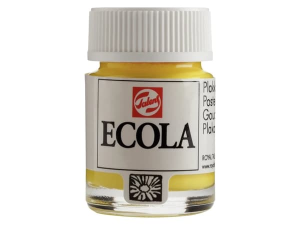 Ecola Poster Colour Bottle Lemon Yellow (Primary) 205