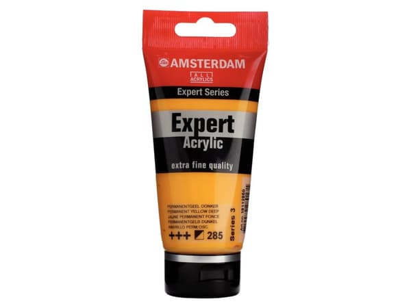 Amsterdam Expert Series Acrylic Tube Permanent Yellow Deep 285