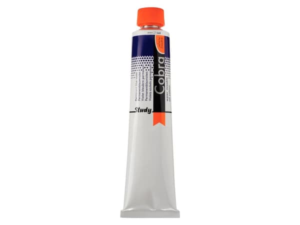 Cobra Study Water Mixable Oil Colour Tube Permanent Blue Violet 568