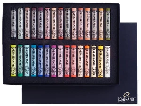 Rembrandt Soft pastel set Portrait Selection | 30 whole pastels