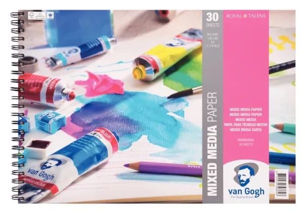 Van Gogh Mixed media paper | 42 x 29.7 cm (A3), 300 g, 30 sheets