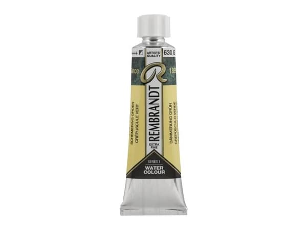 Rembrandt Watercolour Tube Dusk Green 630