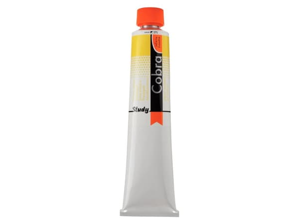 Cobra Study Water Mixable Oil Colour Tube Primary Yellow 275