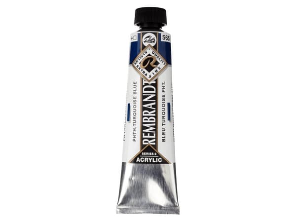 Rembrandt Akrylfärg Tube 40 ml Phthalo Turquoise Blue 565