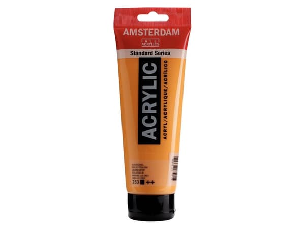 Amsterdam Standard Series Acrylic Tube Gold Yellow 253