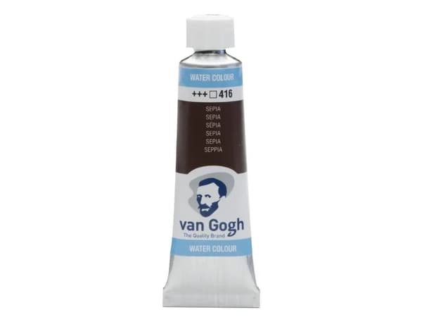 Van Gogh Watercolour Tube Sepia 416