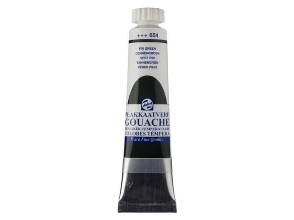 Talens Gouache Extra Fin Quality Tube 20 ml Gran Green 654