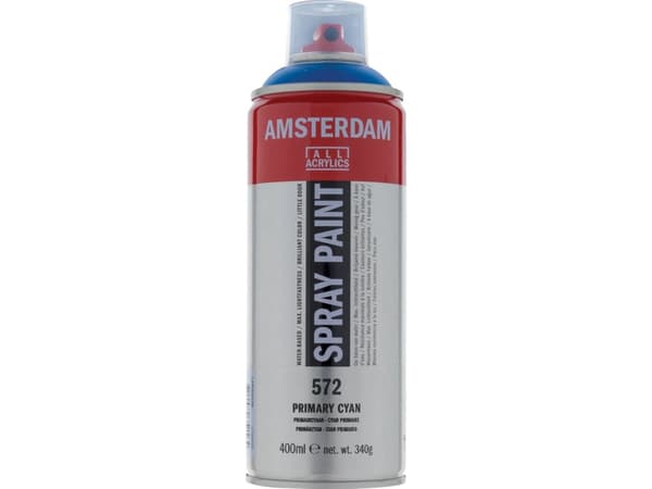 Amsterdam Spray Paint Primary Cyan 572