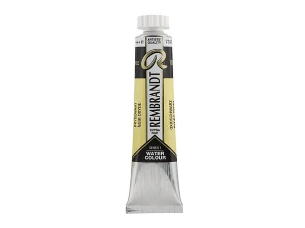 Artequipment Rembrandt Watercolour Tube Oxide Black 735