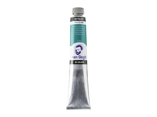 Talens Van Gogh Oil Colour Tube Phthalo Turquoise Blue 565