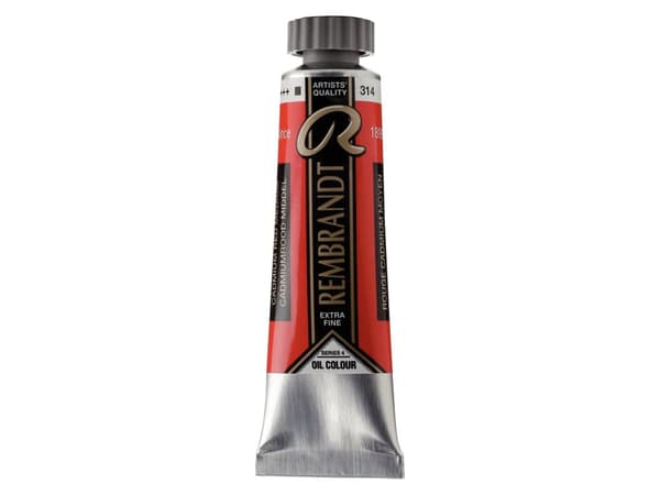 Rembrandt Oil Colour Tube Cadmium Red Medium 314