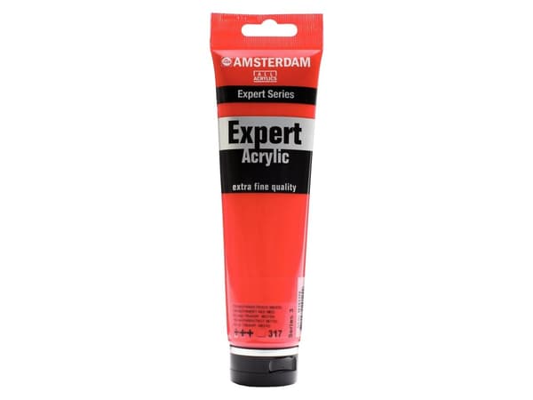 Amsterdam Expert Series Acrylic Tube Transparent Red Medium 317