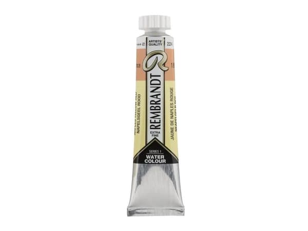 Rembrandt Watercolour Tube Naples Yellow Red 224