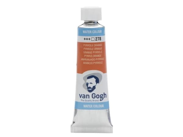 Van Gogh Watercolour Tube Pyrrole Orange 278