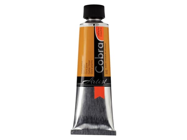 Cobra Artist Water-Mixable Oil Colour Tube Yellow Ochre 227