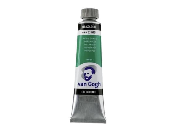 Van Gogh Oil Colour Tube Phthalo Green 675