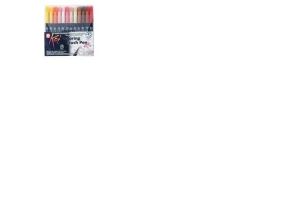 Sakura Koi Coloring Brush Pen set | 48 colours
