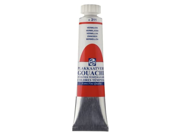 Talens Gouache Extra Fine Quality Tube Vermilion 311