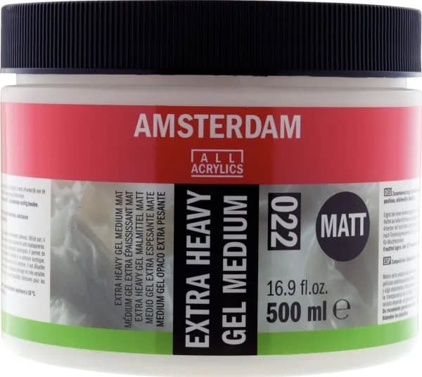 Amsterdam Extra heavy gel medium matt 022 jar