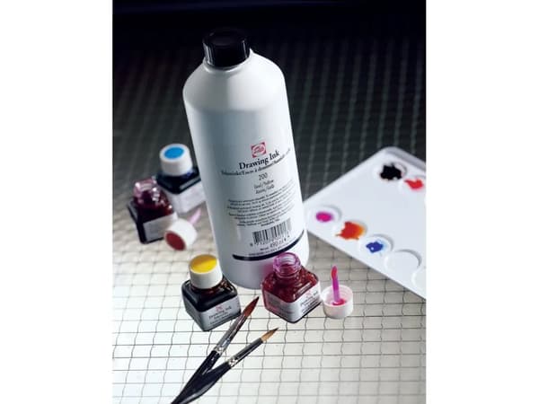 Talens Drawing Ink Bottle Black 700