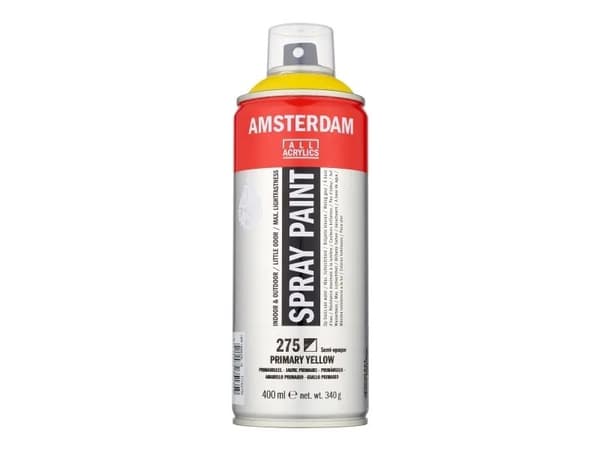 Amsterdam Spray Paint Primary Yellow 275