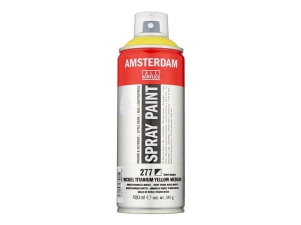 Amsterdam Spray Paint Nickel Titanium Yellow Medium 277