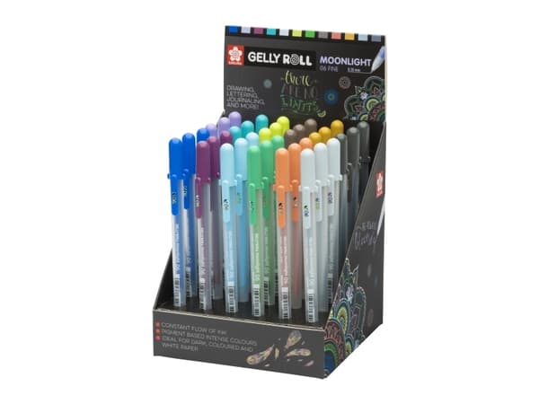Sakura Gelly Roll Moonlight 06 display | 36 pieces