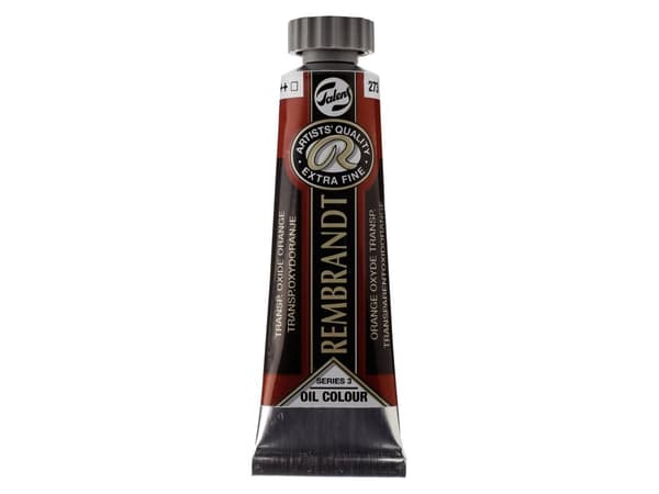Rembrandt Oil Colour Tube Transparent Oxide Orange 273