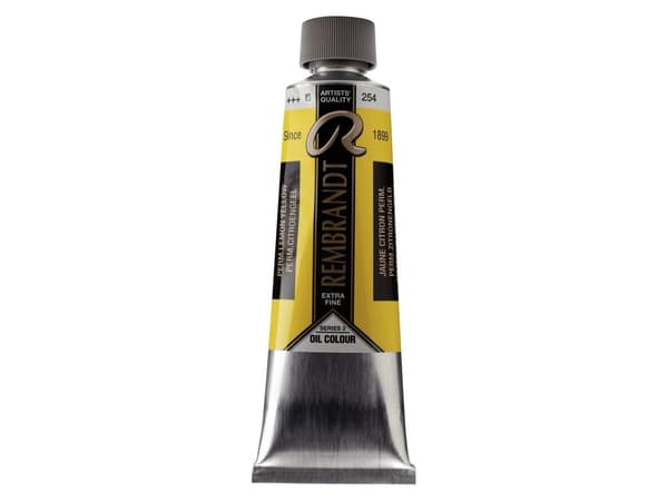 Rembrandt Oil Colour Tube Permanent Lemon Yellow 254