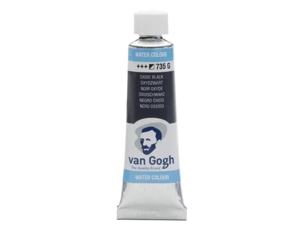 Van Gogh Watercolour Tube Oxide Black 735