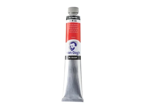 Van Gogh Oil Colour Tube Azo Red Medium 393
