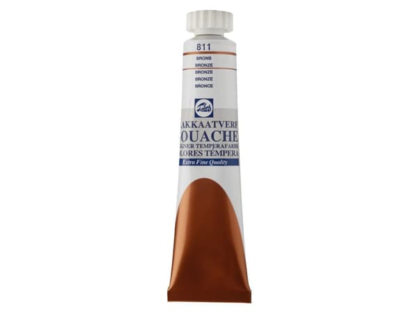 Talens Gouache Extra Fine Quality Tube Bronze 811