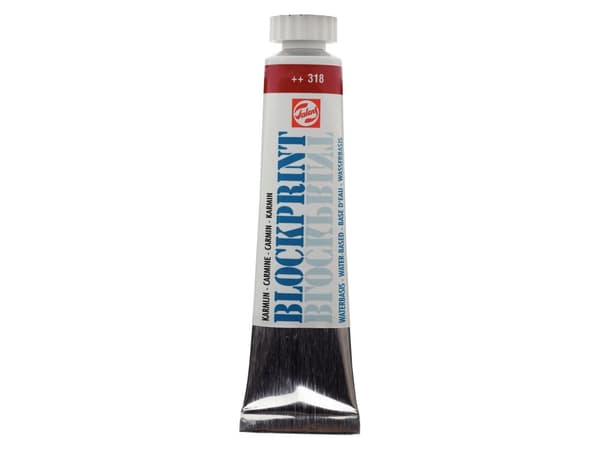 Talens Blockprint Tube Carmine 318