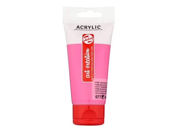 Talens Art Creation Acrylic Colour Tube Permanent Red Violet Light 577