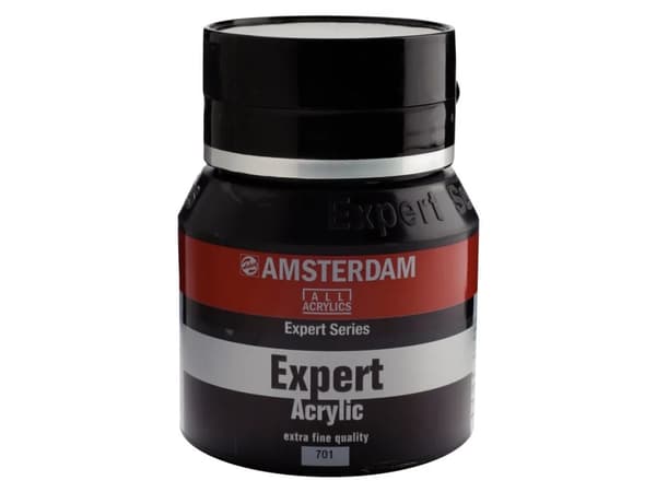 Amsterdam Expert Series Akrylkrukke 400 ml Ivory Black 701