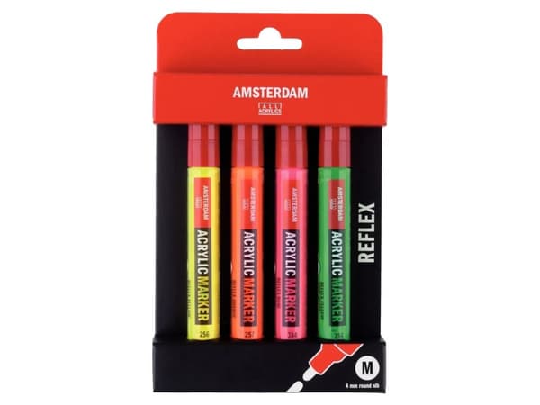 Amsterdam Acrylic marker reflex set | 4 colors