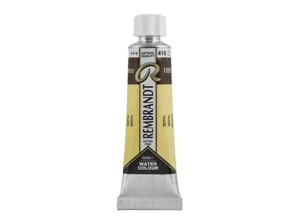 Rembrandt Watercolour Tube Sepia 416