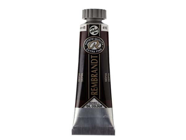 Rembrandt Oil Colour Tube Sepia 416