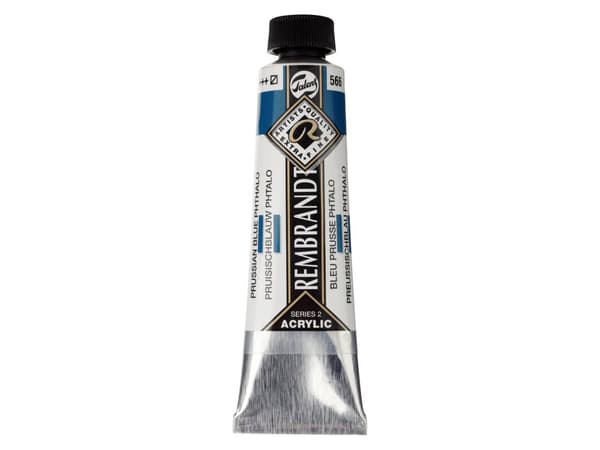 Rembrandt Acrylic Colour Tube Prussian Blue (Phthalo) 566