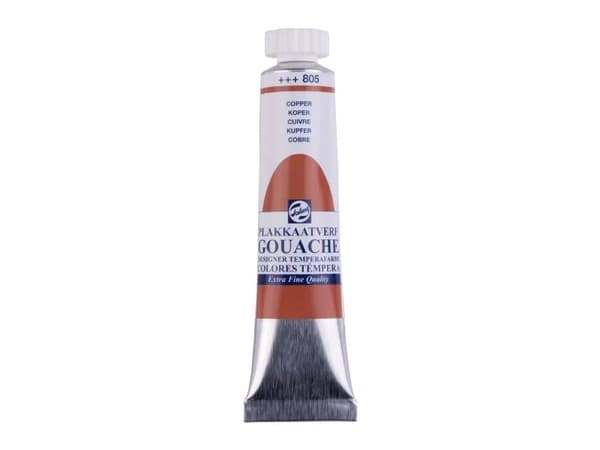 Talens Gouache Extra Fine Quality Tube Copper 805